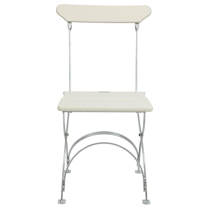 Bryggeristol Hvit Grythyttan Stålmöbler