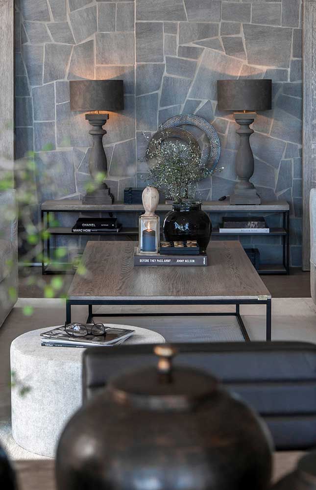 Mason salongbord 160 x 90 antikkgrå Artwood