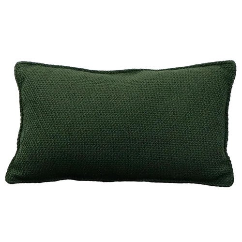 Rise dekorativ pute 52x32 cm Dark green Rise