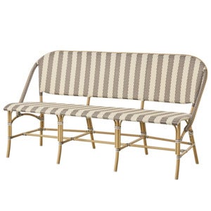  Sofie 3-seters sofa hvit/cappucino