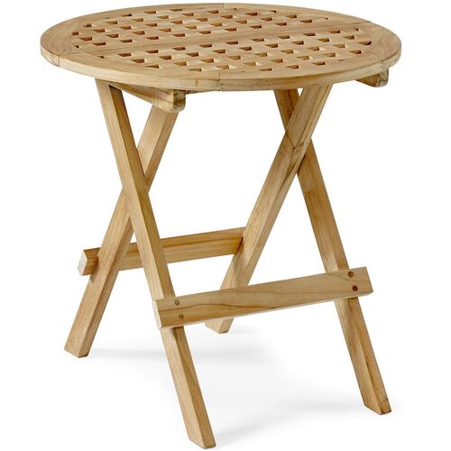 Kreta sidebord 50 cm teak Brafab