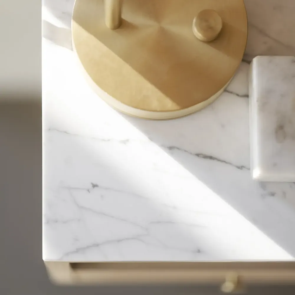 Whitmore sengegavl 240x79 cm hvitpigmenterad eik