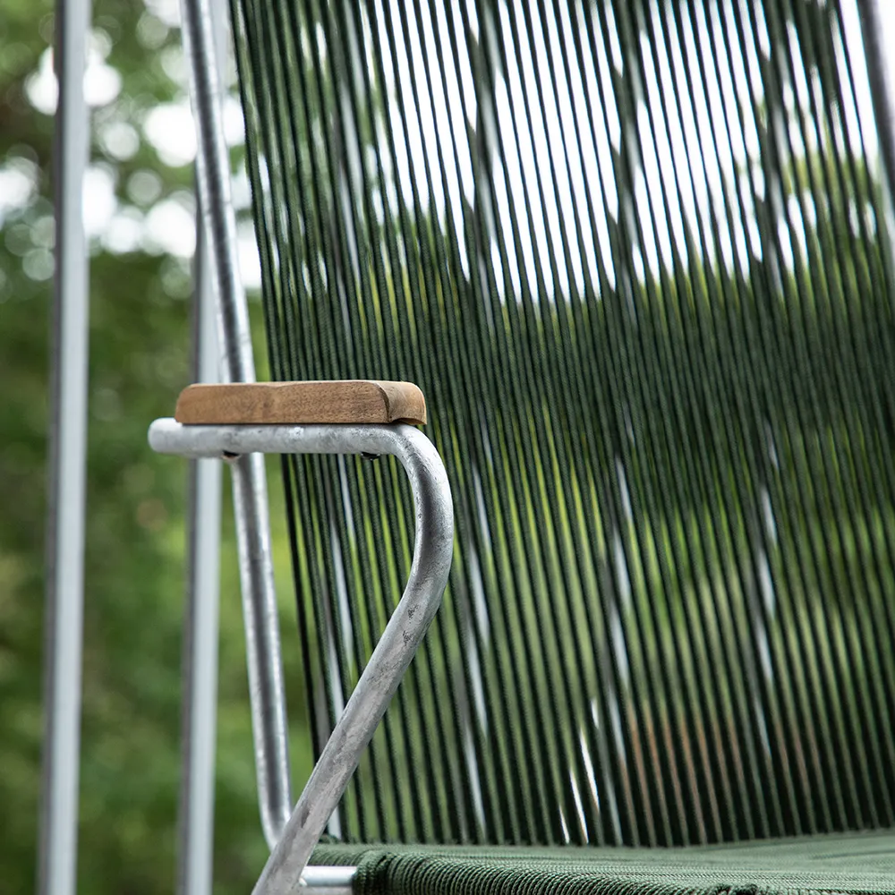 Bois spisestol grønn 2-pakning